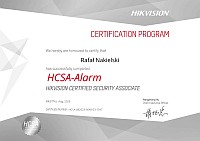 Certyfikat AXPRO Hikvision